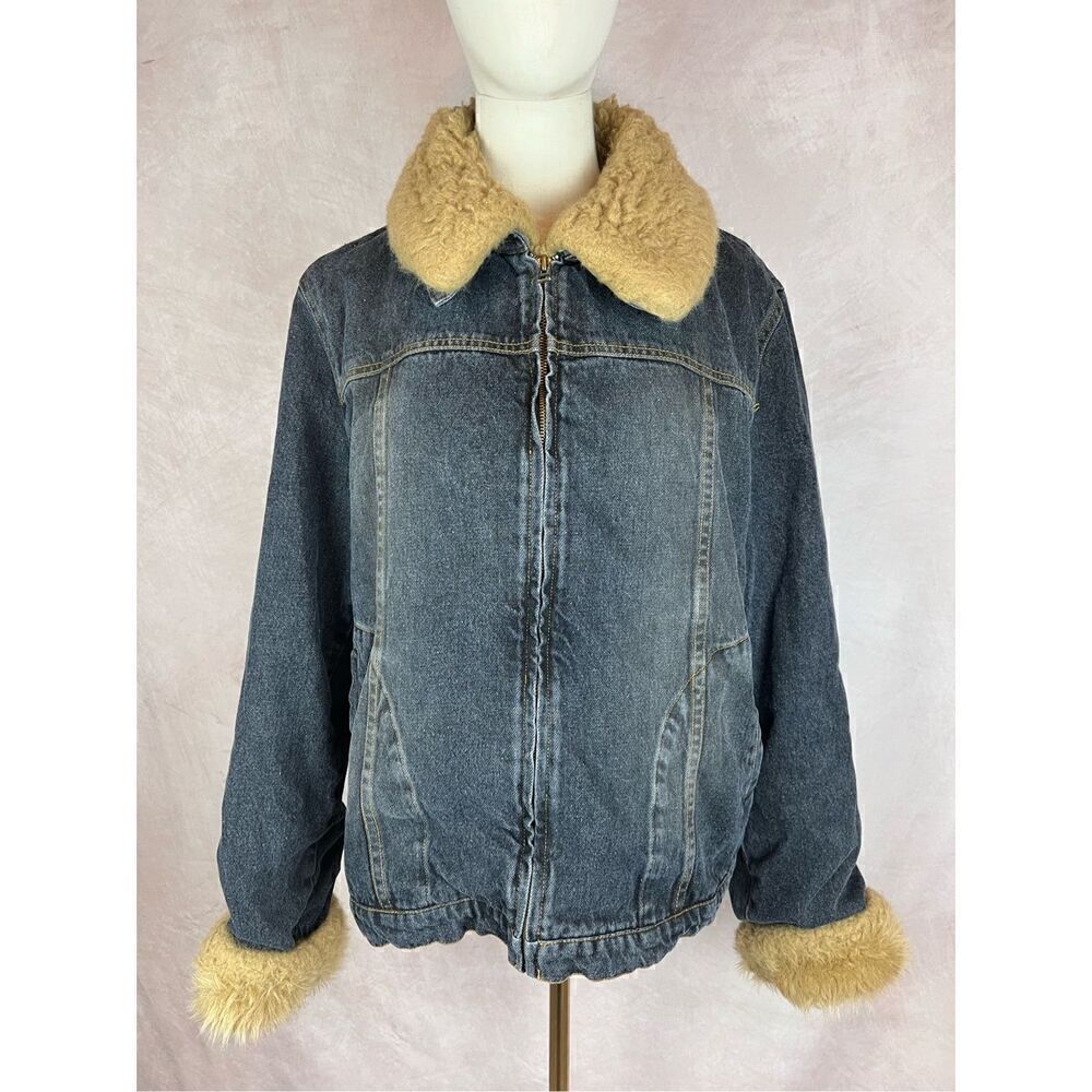 Giacca Denim Jean Jacket Y2K Style